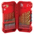 Milwaukee Shockwave Impact Duty 23-Piece Titanium Drill Bit Set