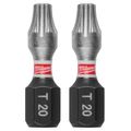 Milwaukee 1 in. T20 Torx Insert Bit