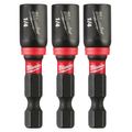 Milwaukee 1/4 in. x 1-7/8 in. Magnetic Nut Driver, 3-Piece