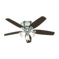 Hunter 52 in. 5-Blade Brushed Nickel Ceiling Fan