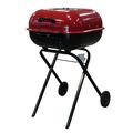 Red Americana Walkabout Charcoal Portable Grill