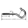 Hindley 40472 Round Bend Screw Hook  2 Gauge