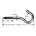 Hindley 40478 Round Bend Screw Hook  8 Gauge (2/Bag)