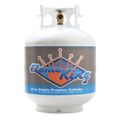 LP Gas Cylinder, 20 lb. Propane Tank with Safety Plug (Empty Tank)