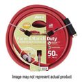 Farm Duty Rubber Hose, Hot & Cold, 3/4 In. x 50 Ft.