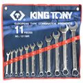 King Tony 1211MR 11 Piece Metric Combination Wrench Set 8-24
