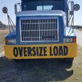 Reversible Oversize/Wide Load Sign