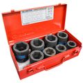 8 PC 1 IMPACT SOCKET SET METRIC 6 PT
