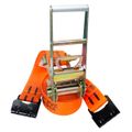 Spanset&reg; Ratchet Strap 3" x 30 Orange W/Flat Hooks