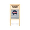 Behrens Galvanized Steel & Wood Washboard – Small