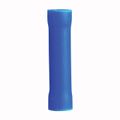 Vinyl Insulated Blue Butt Splice Crimp Connector #16-#14 AWG (21 pack)