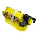16 X 1-1/2" Yellow Web Ratchet Strap