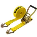 Single Ratchet Tie-Down, Heavy Duty, 2 In. x 27 Ft.