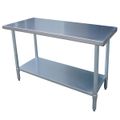 Stainless Steel Prep Table NSF&reg; Approved, 48 In.