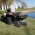 Pull Behind ATV Dry Material Spreader