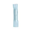 Heat Shrink Adhesive Lined Transparent Blue Butt Splice for 16-14 AWG