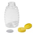 Plastic Honey Bottles, Beehive Style, 16 Oz., 12 Pack