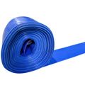 Blue PVC Discharge Lay Flat Hose, 4 In.