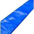 Blue PVC Discharge Lay Flat Hose, 4 In.