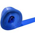 Blue PVC Discharge Lay Flat Hose, 6 In.