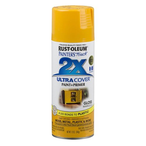 2x Spray Paint - Gloss Marigold - Rust-Oleum| Agri Supply