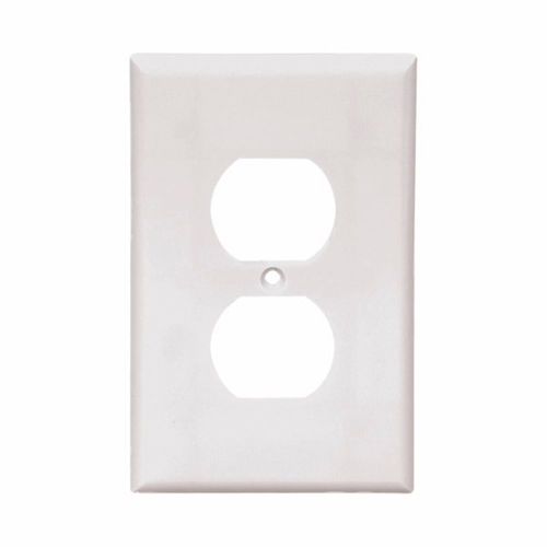 Eaton Duplex Receptacle Wallplate - White, 122013 | AgriSupply