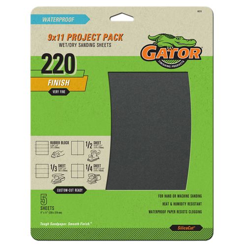 Sandpaper, Wet Dry Sanding Sheets 9 X 3.6 Inch For Wood Furniture - View #5