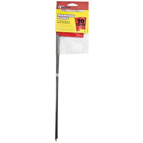 Stake Flag Red 15 in. | Agri Supply