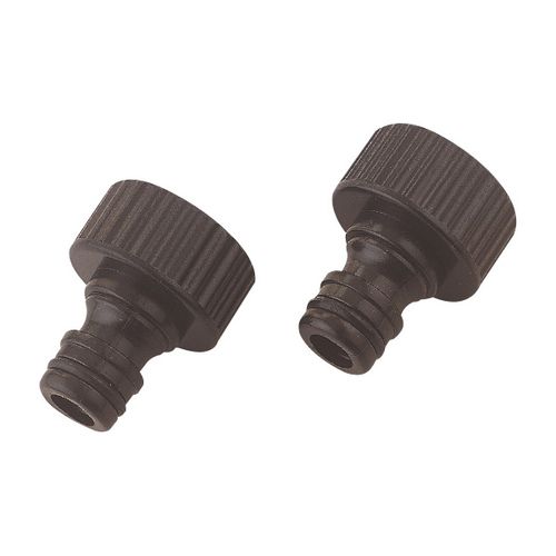 2-Piece Plastic 3/4 in. Tap Adapter-Fem | Agri Supply