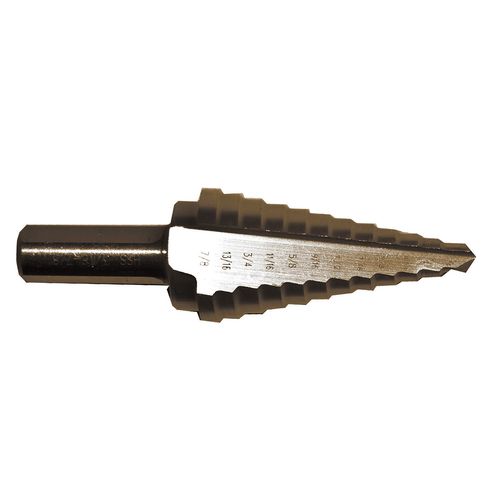 Century Number 4 High Speed Steel 12 Step Drill Bit Century number 4 high speed steel 12 step drill bit