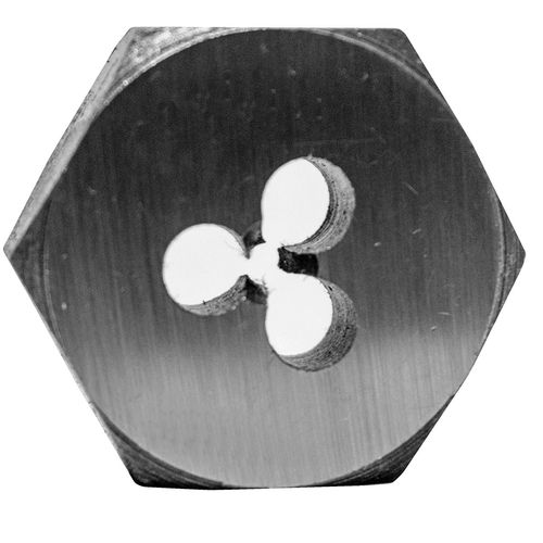 Fractional Die 1 inch Hexagon 10-24 National Coarse Thread