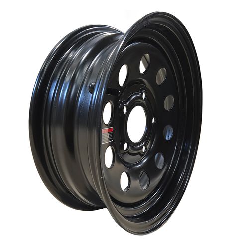Steel Mod Rim Black Modular Steel Rim 15x5 5-5 | Agri Supply