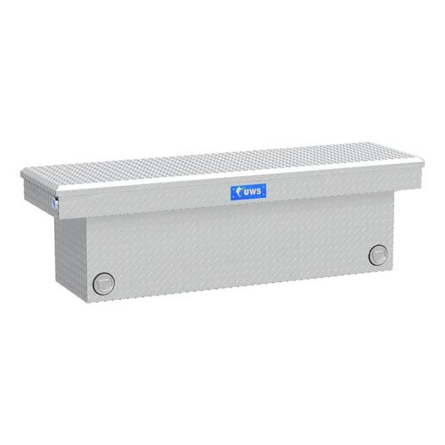 Bright Aluminum 69 Inch Deep Push Button Crossover Tool Box