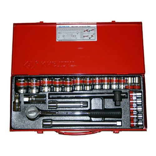 24 Pc.Socket Set, 1/2 Dr 6 Point Sae | Agri Supply