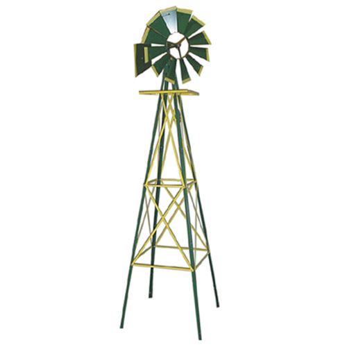 Green/Yellow 8' Windmill | Agri Supply