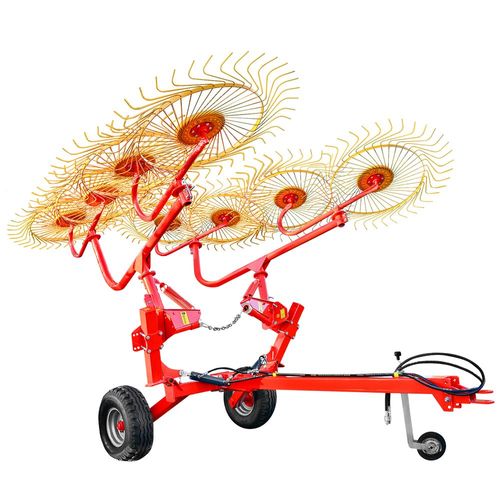 Hay Rake, Carted, V Style | Agri Supply