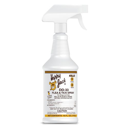DD-33 Flea-Tick Spray 16 Oz.(For Dogs & Cats)
