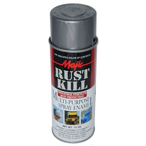 Rust Kill Oil Based Enamel Aerosol - Aluminum