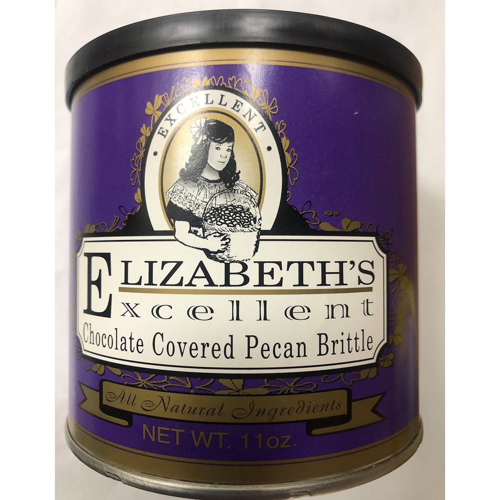 Elizabeths Excellent Chocolate-Covered Pecan Brittle 11 oz.