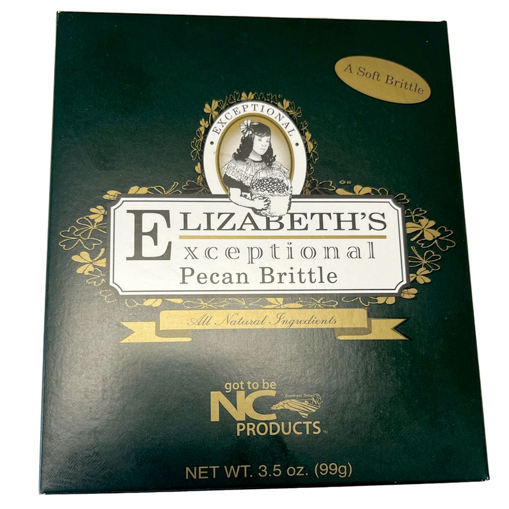 Elizabeths Soft Pecan Brittle 3.5 oz.