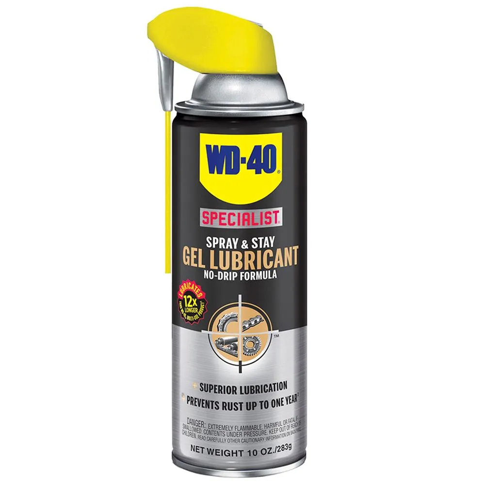 WD-40 Gel Lubricant Spray, 10 Oz. WD-40 Gel Lubricant Spray, 10 Oz.