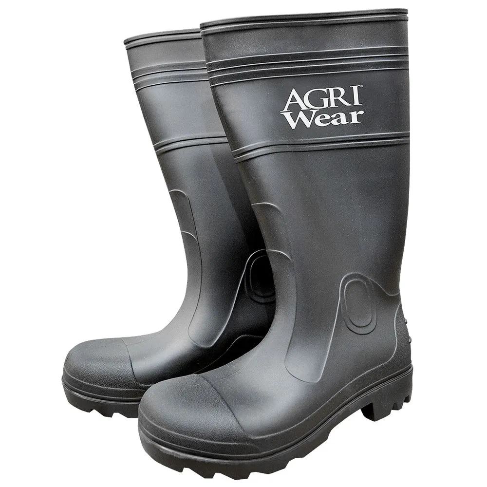 HISEA Men's Rain Boots PVC Rubber Boots With Steel Shank Waterproof Garden Fishing Outdoor Work Boots Durable Slip Resistant Mud Rainboots For Agriculture And Industrial Working - Product Details