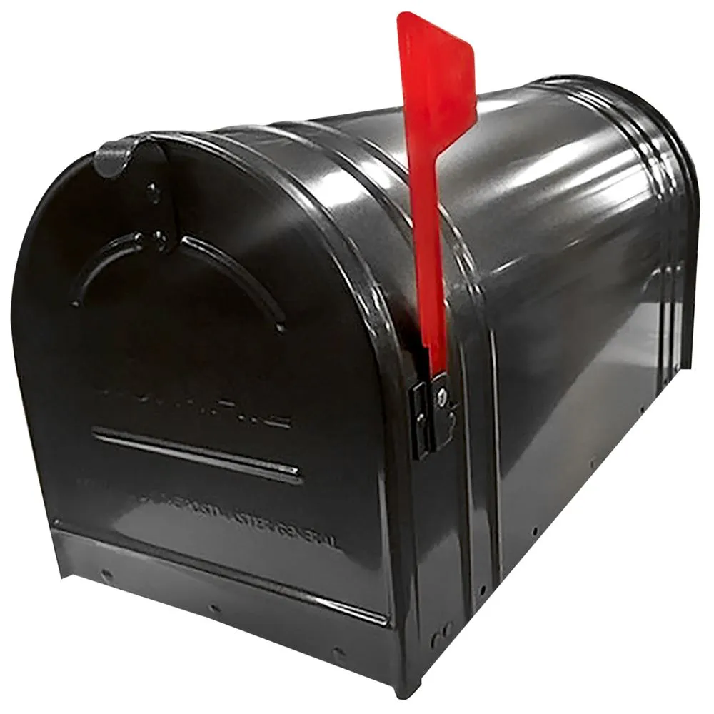 JUMBO POST MOUNT MAILBOX Galvanized Steel Extra Large Rural Mail Box JUMBO POST MOUNT MAILBOX Galvanized Steel Extra Large Rural Mail Box