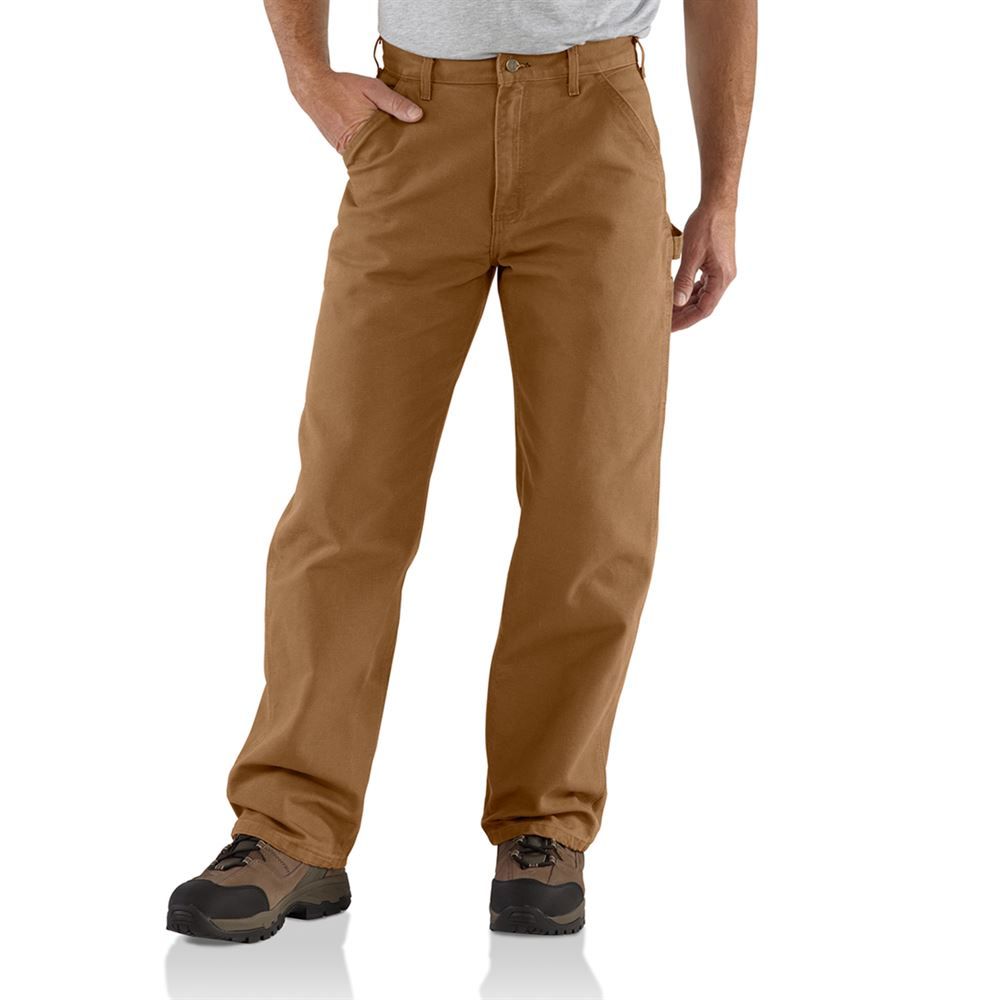 Loose Fit Utility Pant - Brown 34X34 