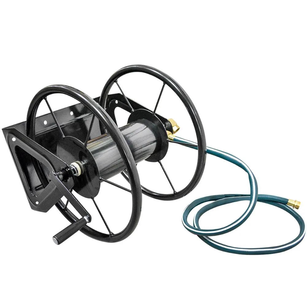 Wall Mounted Hose Reel Cart (Mounting Hardware Not Included)