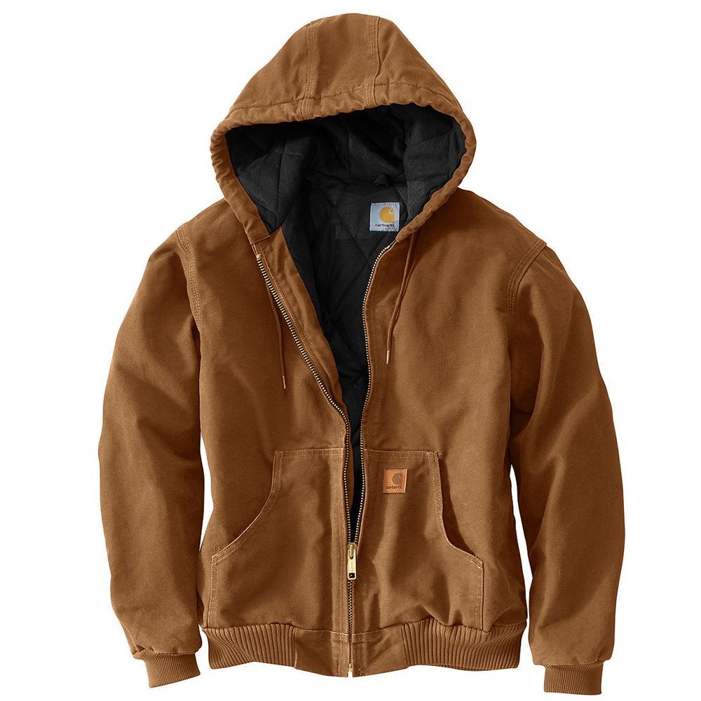 Men's Sandstone Active Jacket, Large CarharttÂ® Brown | Agri Supply 105247