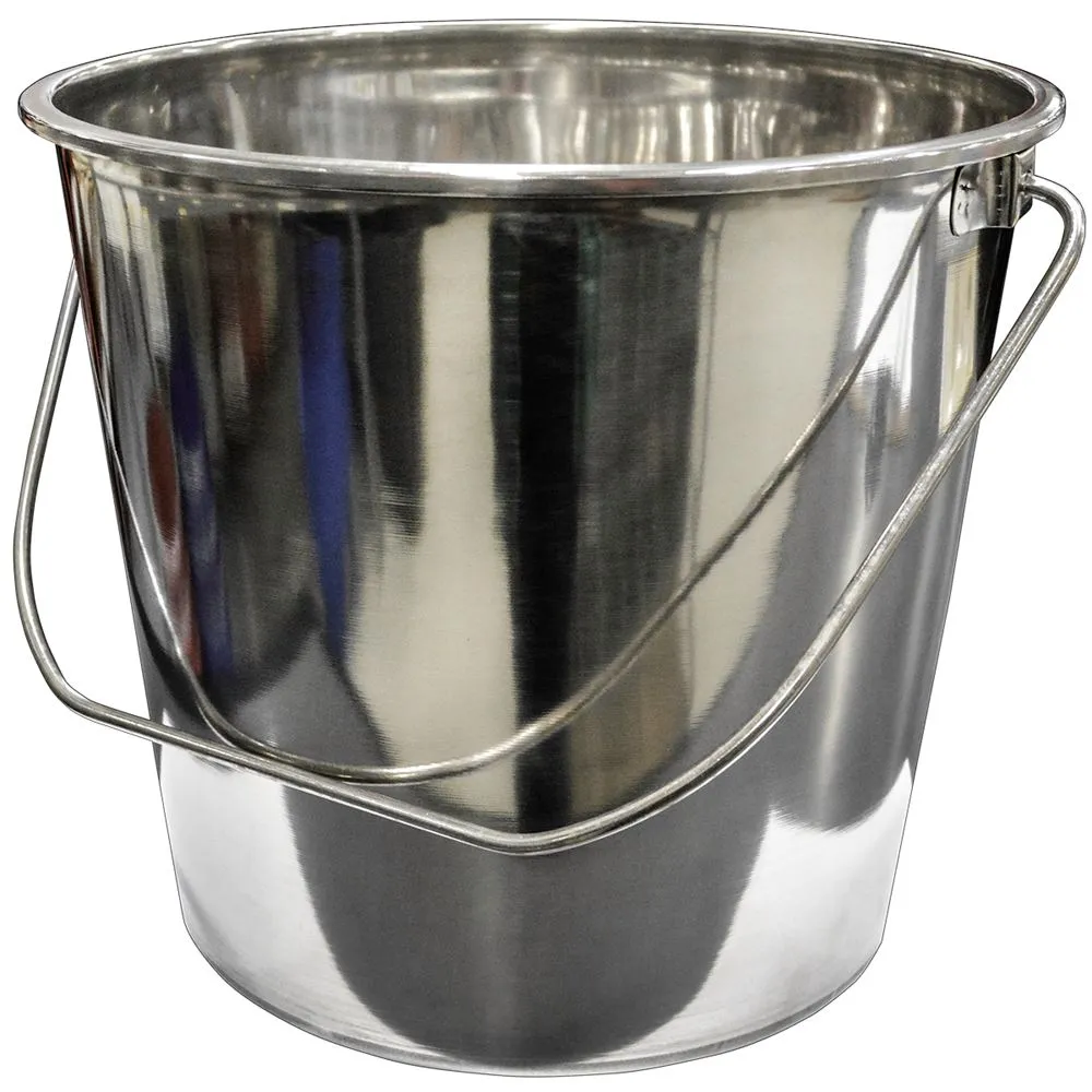 16 Liter Stainless Steel Bucket | Agri Supply 16 Liter Stainless Steel Bucket | Agri Supply