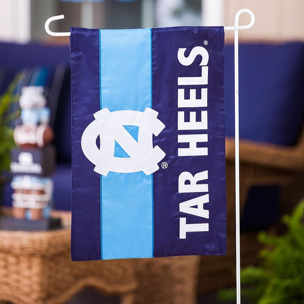 UNC Embellish Garden Flag