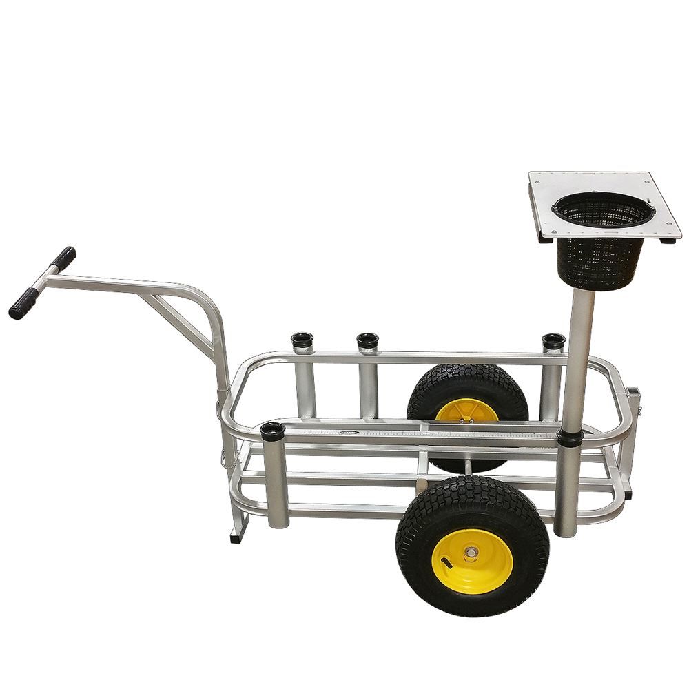 fish n mate cart bait basket cutting board accessory Angler's Fish-N-Mate with Poly Wheels Every angler that has ever used the Fish Fighter Bait Board has said it is a complete game Cutting Board Beach Fishing Cart