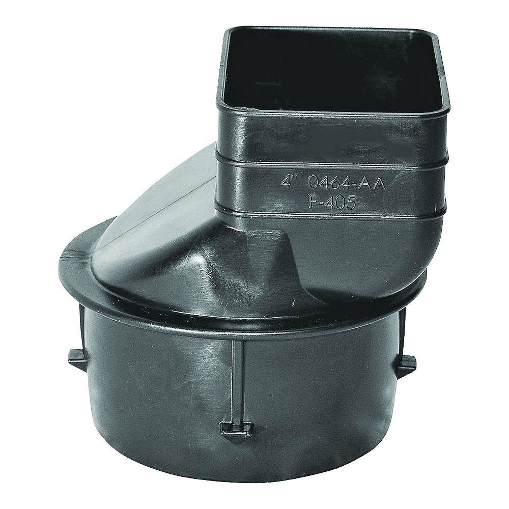 2.5 x 3.25" x 4" Down Spout Adapter